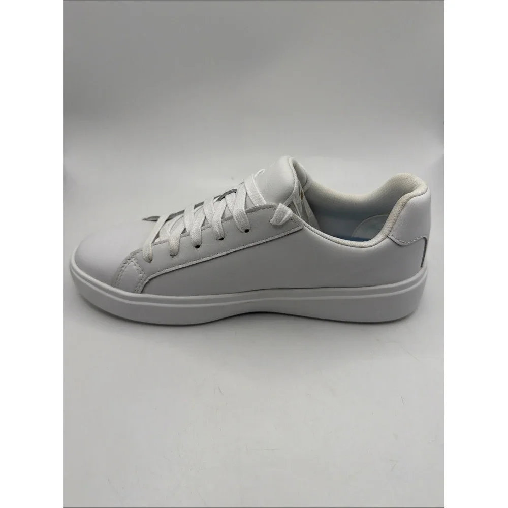 Cole Haan Grand Crosscourt Daily Low-Top Casual Sneakers White,‎ Argento Size 6